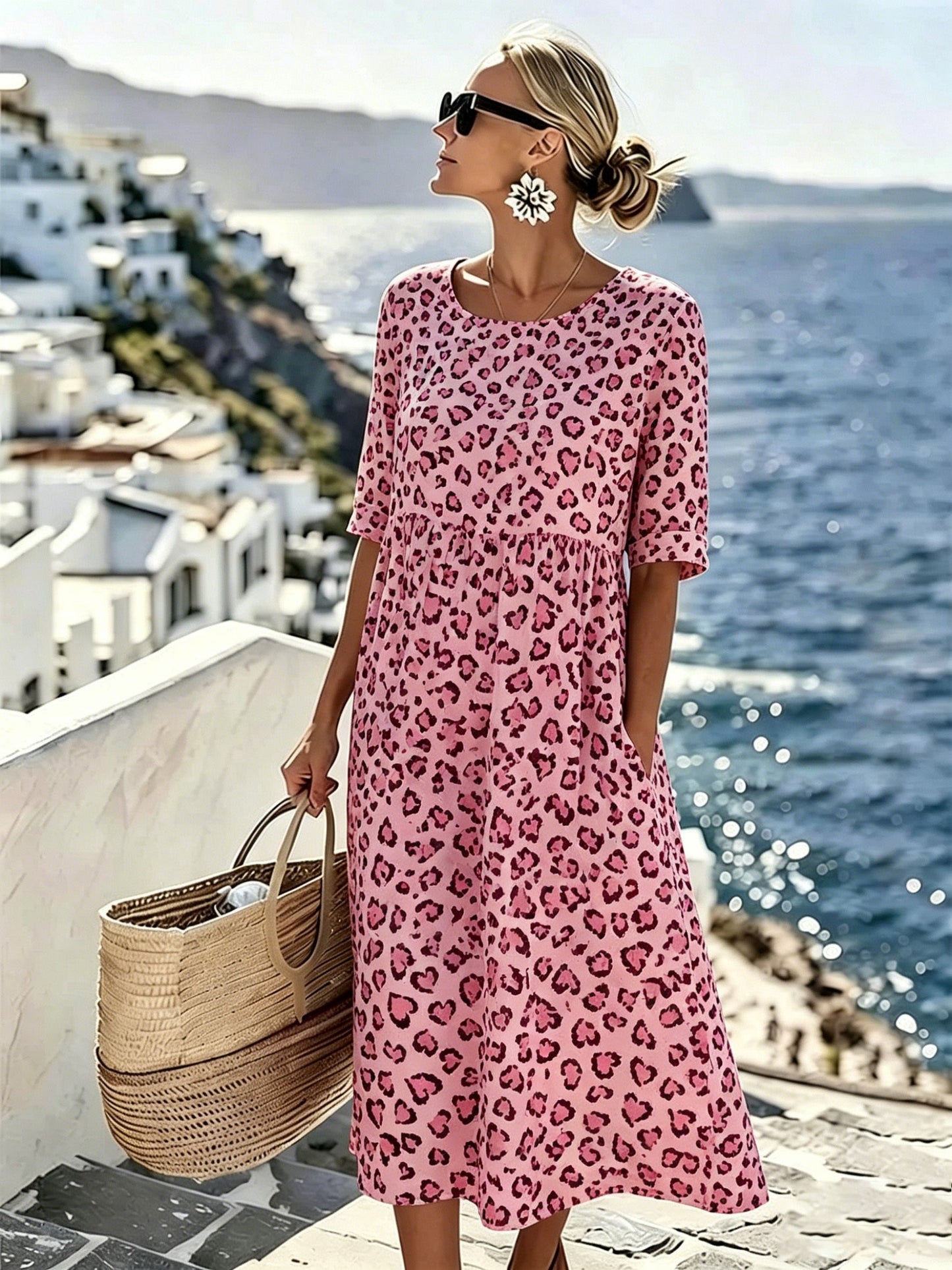 Serafina | Abito Midi Brezza Paisley
