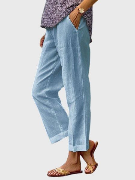 Celeste | Pantaloni Eleganti da Donna