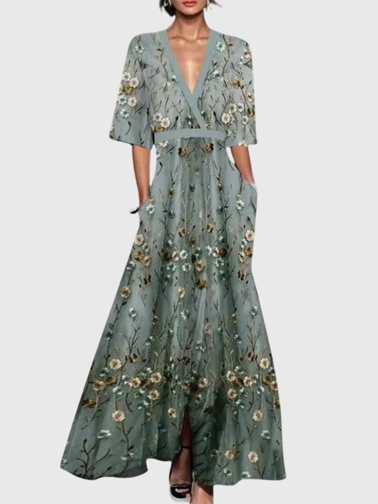 Mariella | Abito Maxi Elegante di Stagione