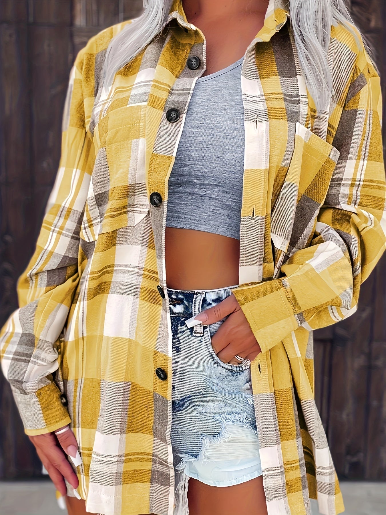 Gaia | Camicia Estiva a Maniche Lunghe da Donna
