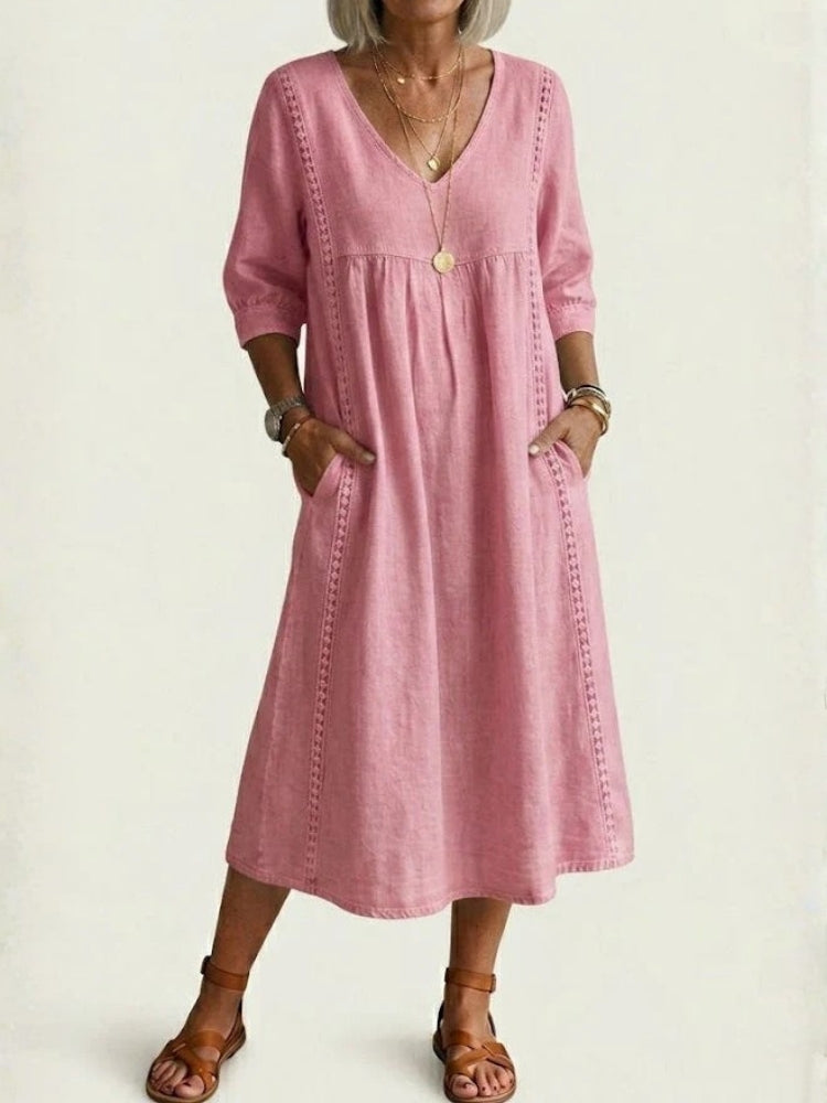 Ottavia | Abito Maxi Elegante a Linea A