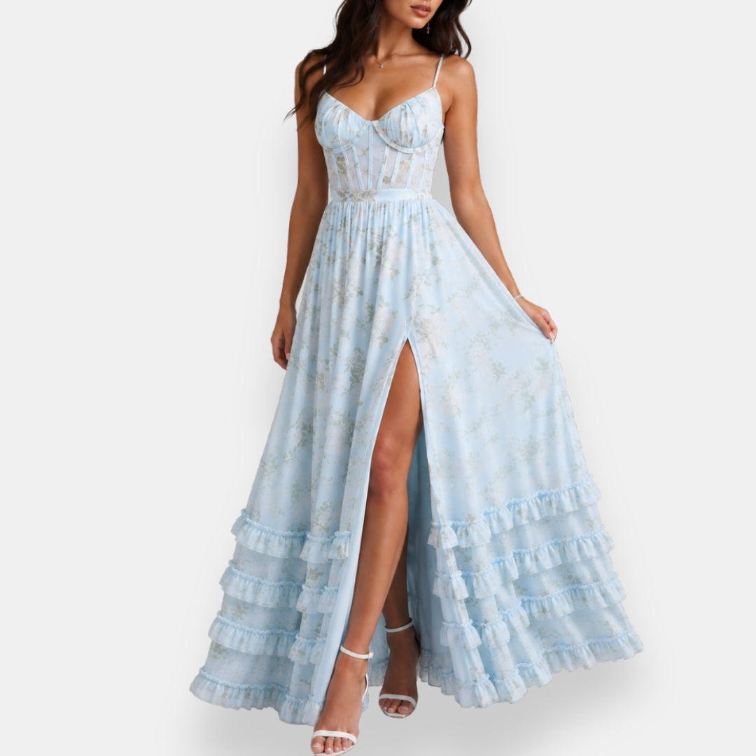 Annamaria | Abito Lungo a Corsetto