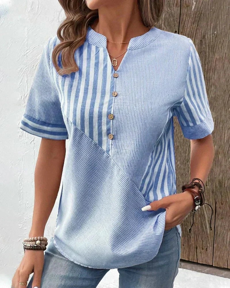 Arianna | Blusa Elegante a Righe