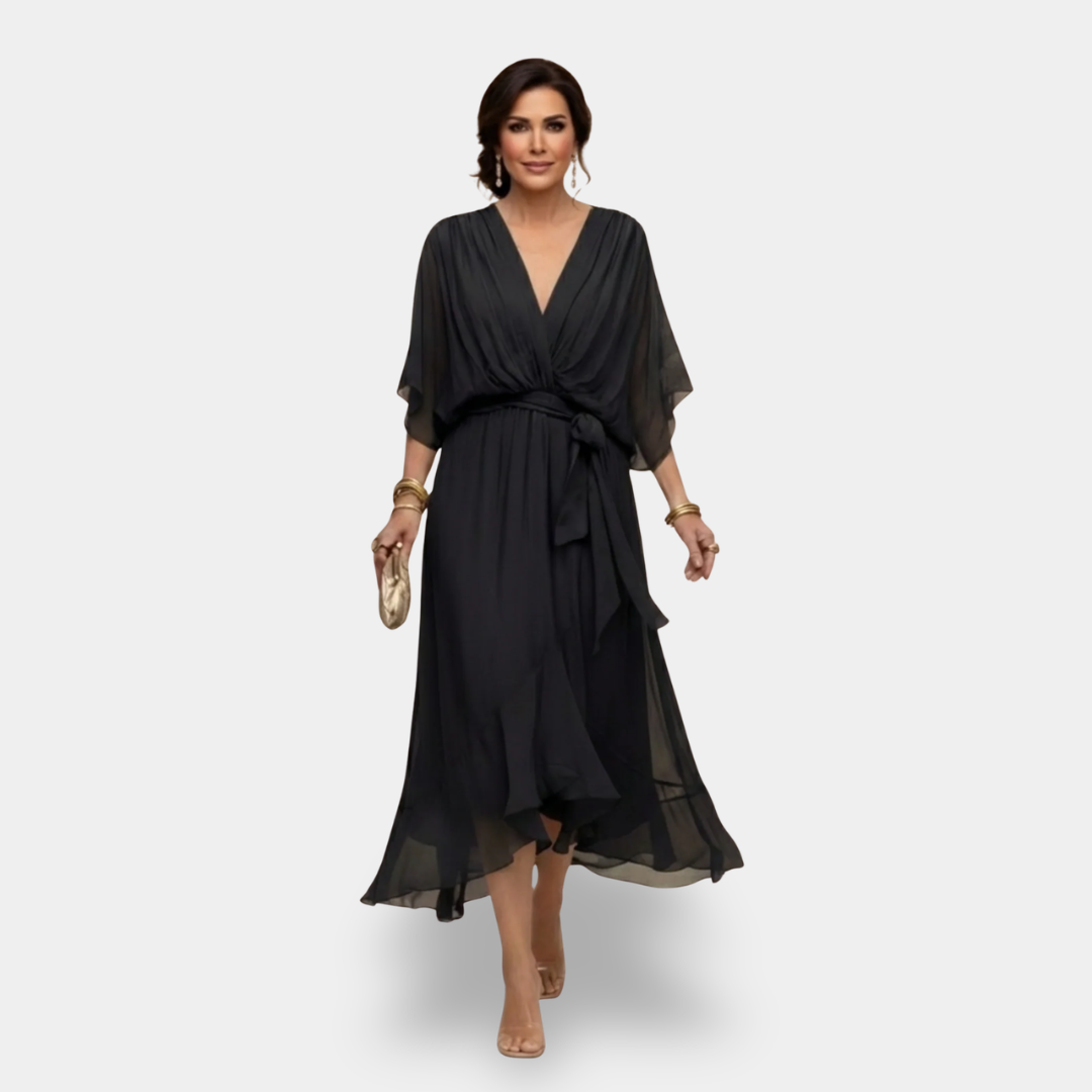 Emanuela | Abito Maxi con Scollo a V