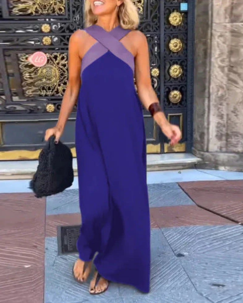 Valentina | Abito Elegante con Taglio Incrociato