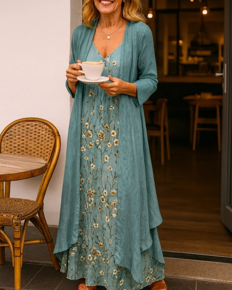 Grazia | Completo Maxi Due Pezzi Elegante
