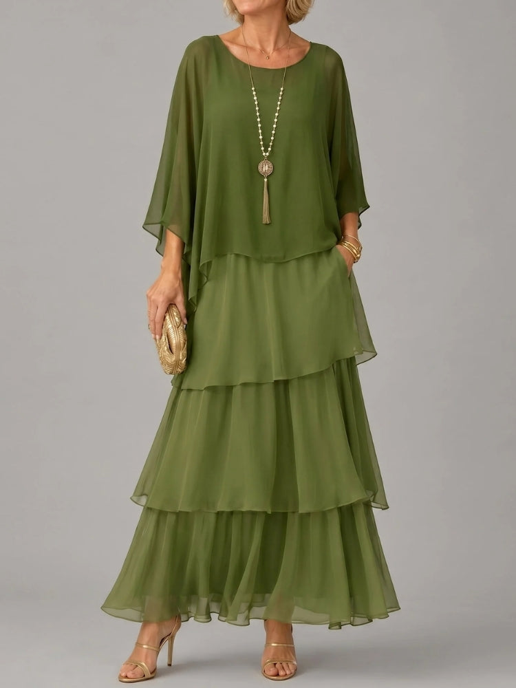 Adriana | Abito Maxi Elegante e Fluido