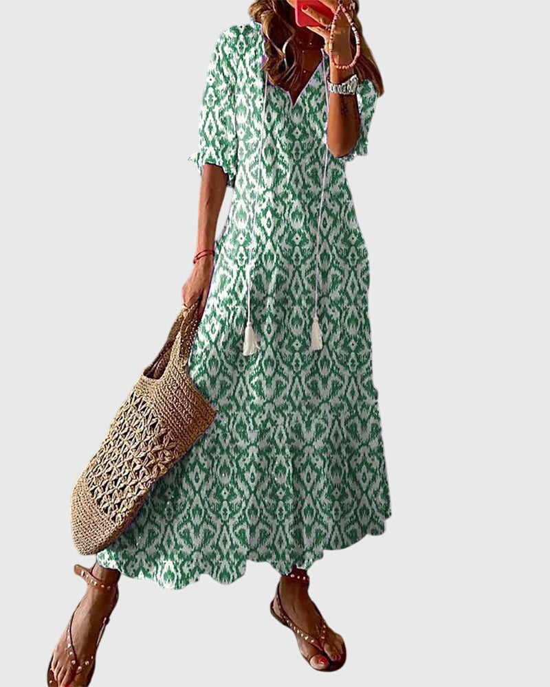 Simonetta | Abito Boho Estivo Vintage