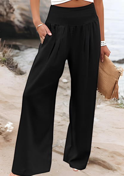 Eleonora | Pantaloni Ampi da Spiaggia