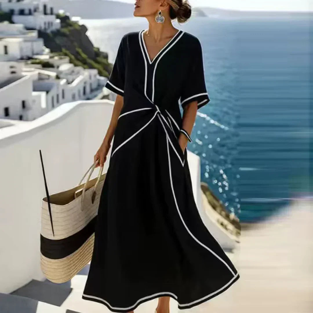 Luciana Maria | Abito Elegante dalla Linea Armoniosa