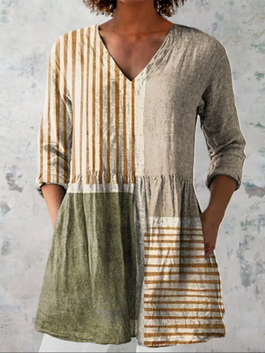 Serena | Blusa Lunga con Scollo a V