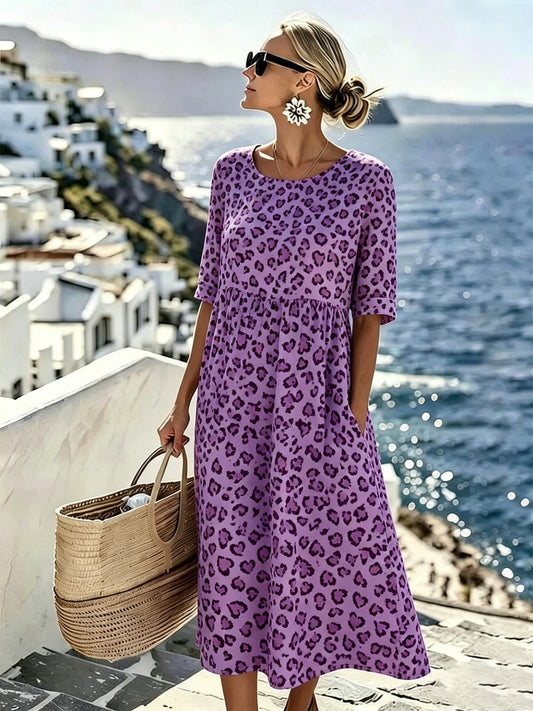 Serafina | Abito Midi Brezza Paisley