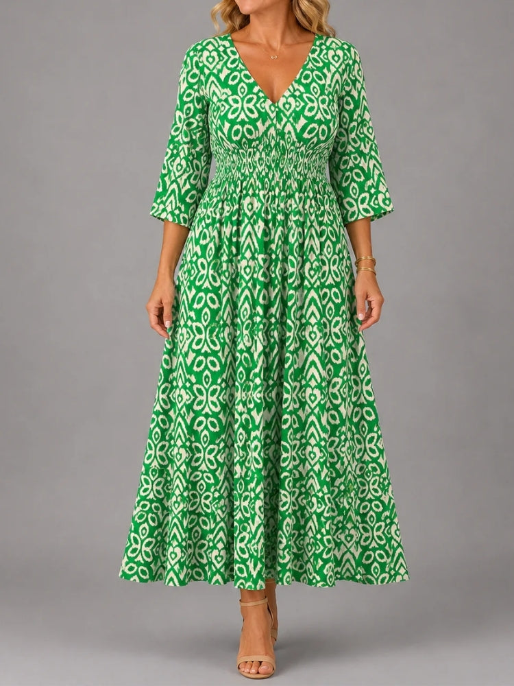 Melissa | Abito Midi Boho Fluido