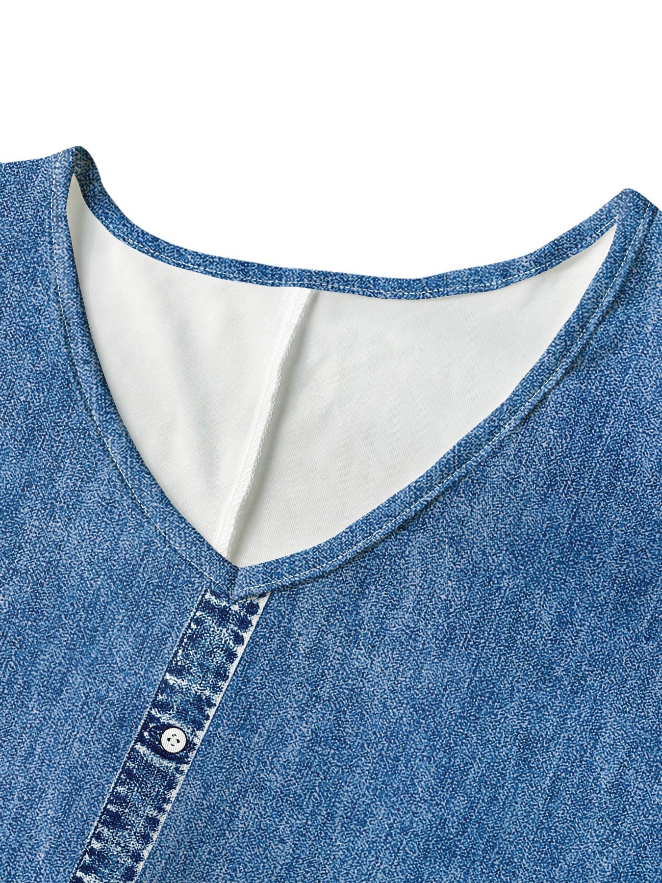 Flavia | Elegante Abito Retrò in Denim