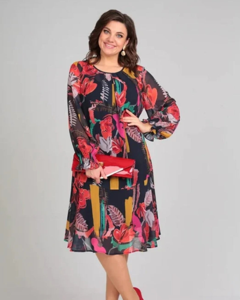 Fiorella | Elegante Abito Floreale