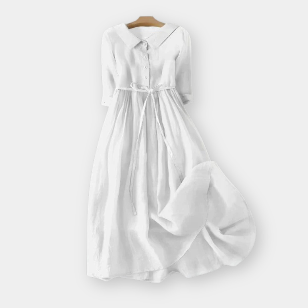 Fernanda | Abito Midi Floreale Elegante