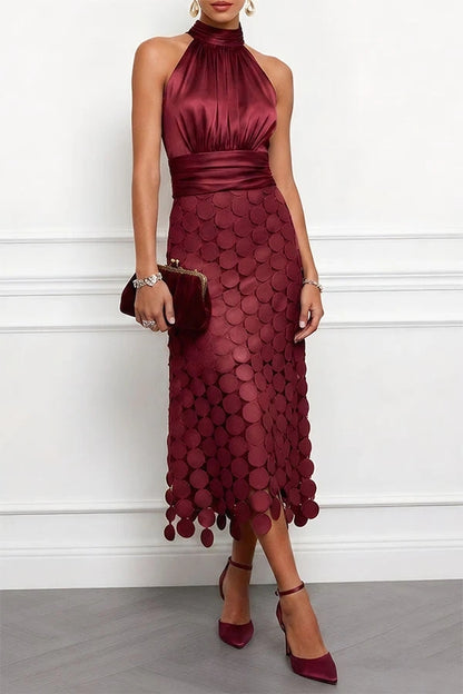 Roberta | Abito Midi Elegante da Cerimonia