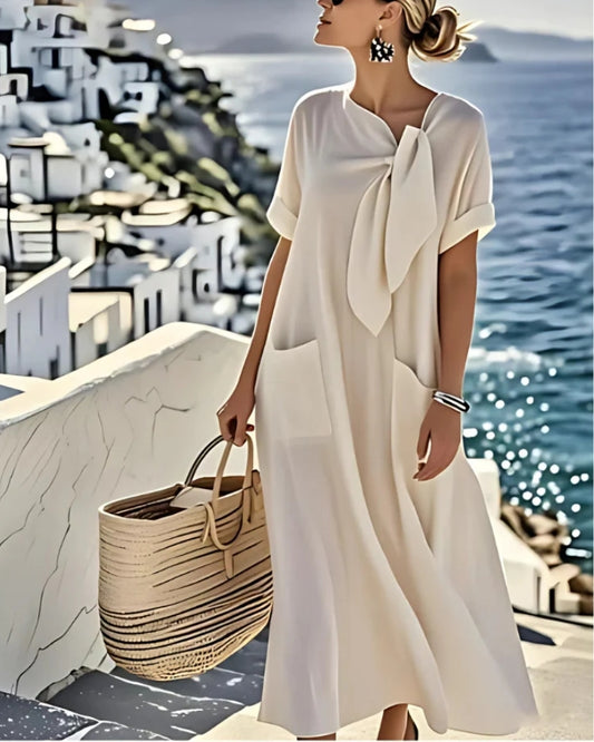 Carla | Abito Estivo Elegante con Tasche