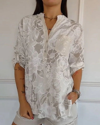 Susanna | Blusa Elegante con Tasca