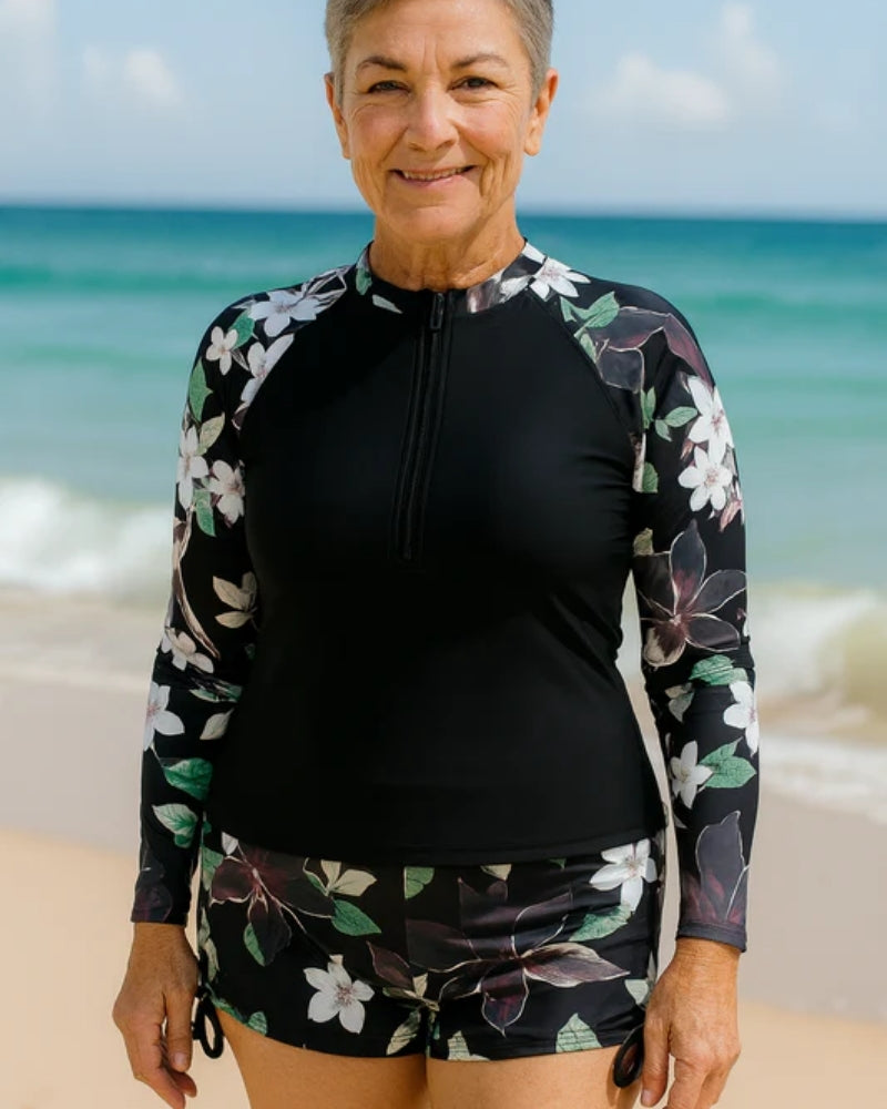 Angela | Completo Mare con Protezione UV Elegante
