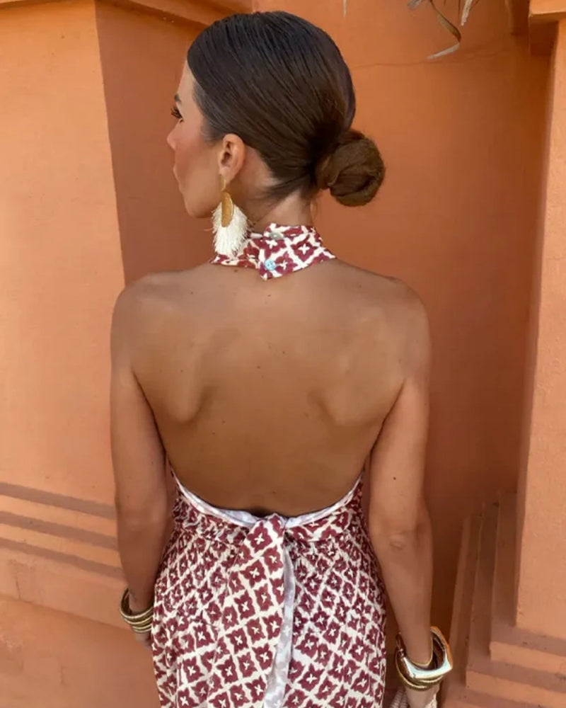 Tatiana | Elegante Completo con Spalle Scoperte