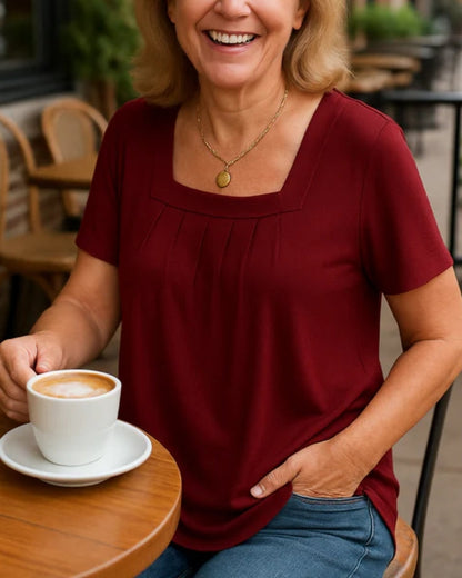 Silvana | Maglia Plissettata Comoda