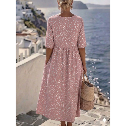 Miranda | Elegante Abito Midi dalla Linea Armoniosa