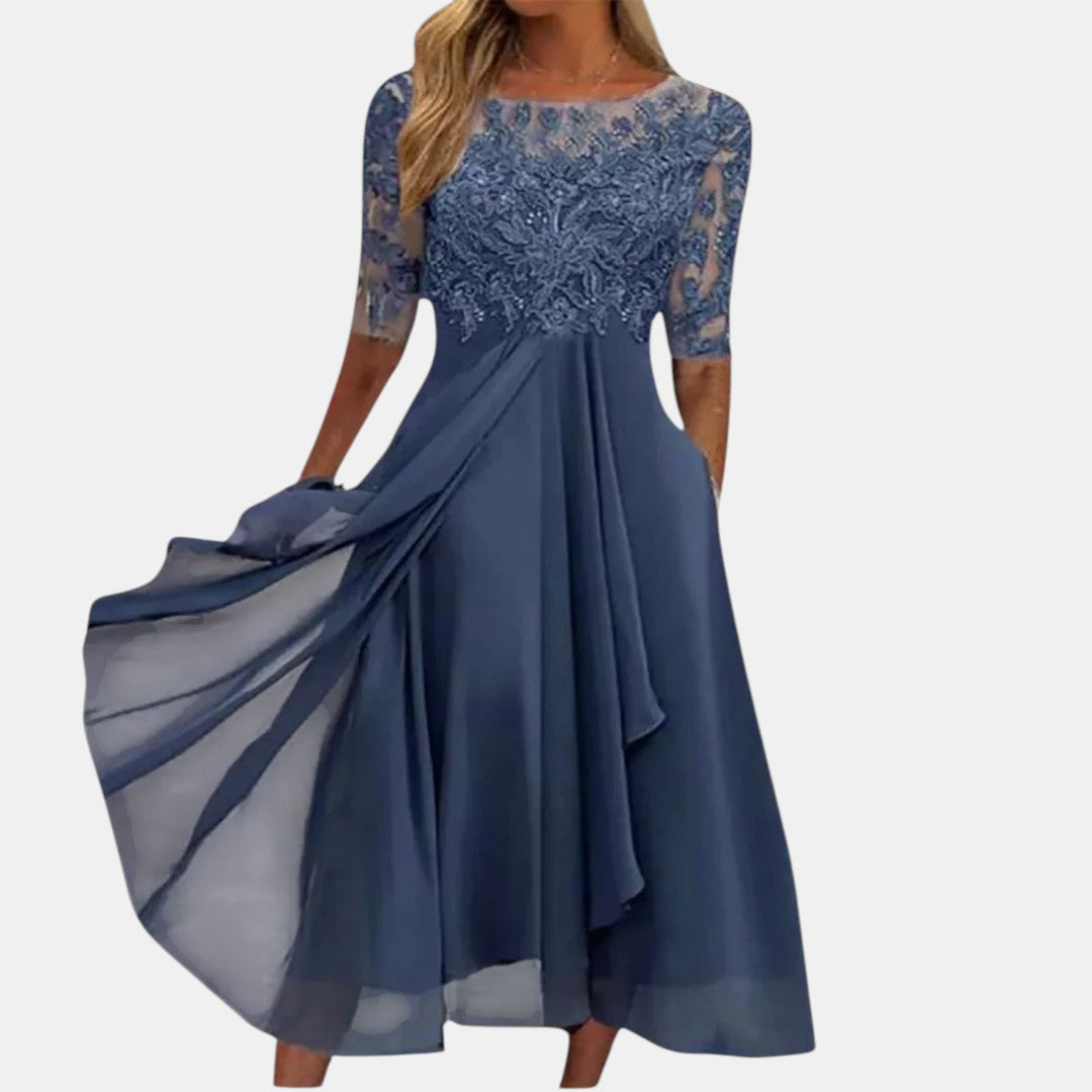 Elena | Abito Elegante in Pizzo