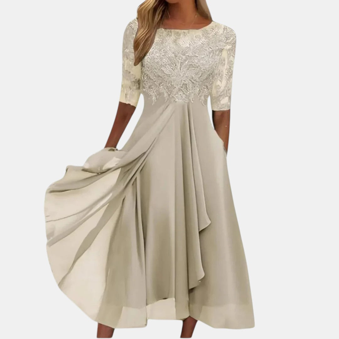 Elena | Abito Elegante in Pizzo