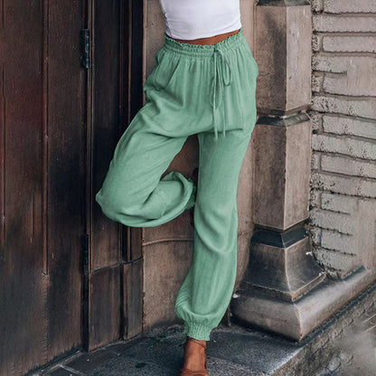 Alessandra | Pantaloni Eleganti con Coulisse
