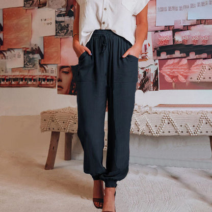 Alessandra | Pantaloni Eleganti con Coulisse