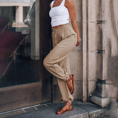 Alessandra | Pantaloni Eleganti con Coulisse