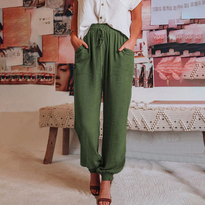 Alessandra | Pantaloni Eleganti con Coulisse