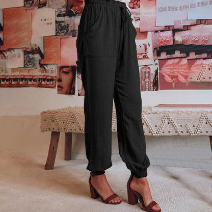 Alessandra | Pantaloni Eleganti con Coulisse