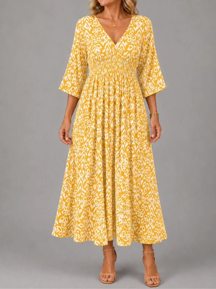 Melissa | Abito Midi Boho Fluido