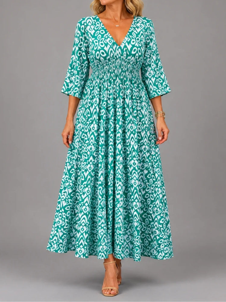 Melissa | Abito Midi Boho Fluido