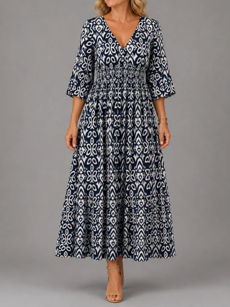 Melissa | Abito Midi Boho Fluido