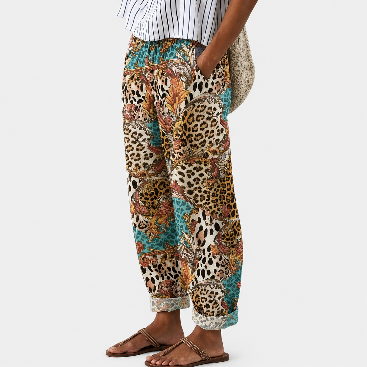 Mariella | Pantaloni Comfort Laguna Elegante