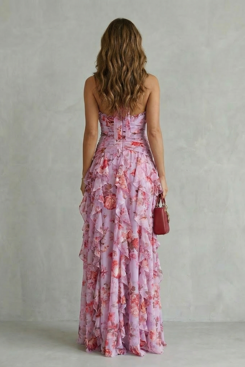 Melissa | Abito Lungo Elegante con Collo Halter