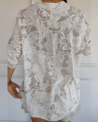 Azzurra | Blusa Elegante con Tasca