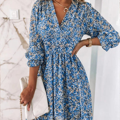 Fiorella | Abito Maxi Floreale Elegante