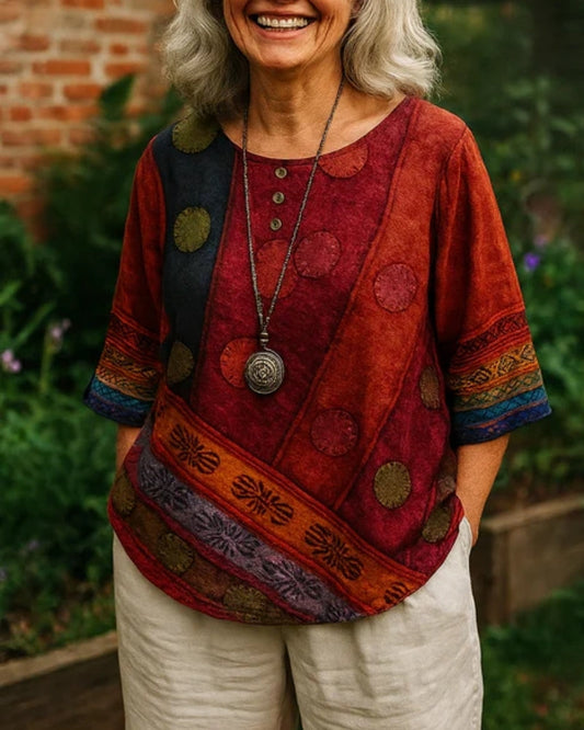 Rosanna | Maglia Artistica Fluida