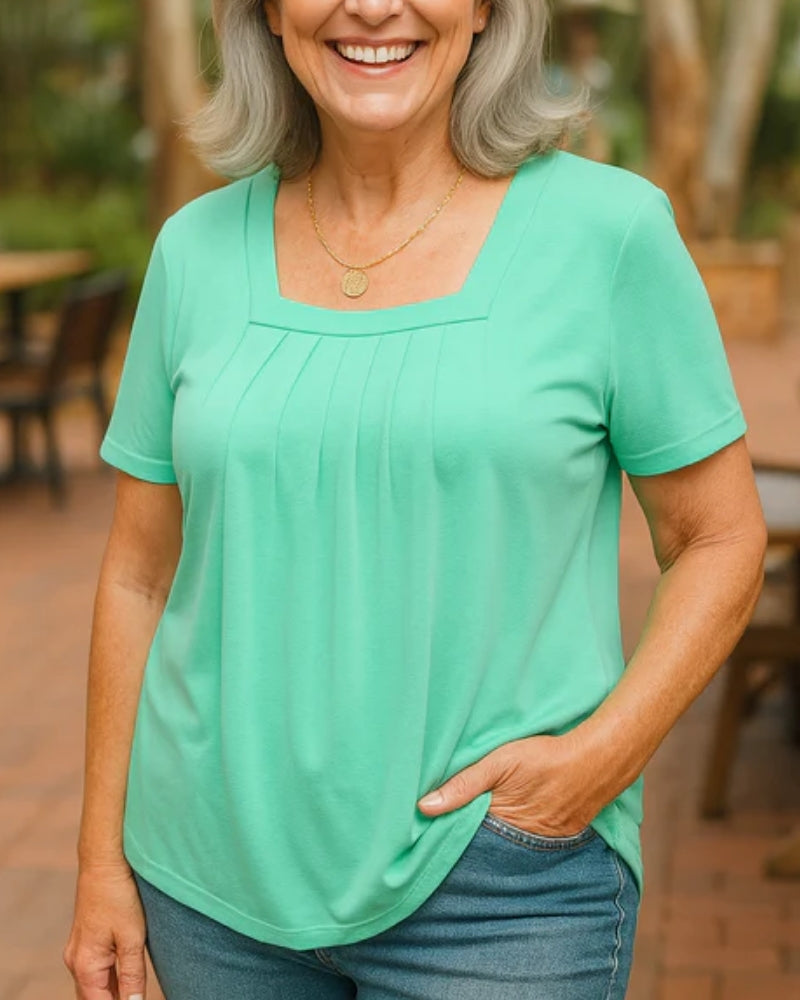 Silvana | Maglia Plissettata Comoda