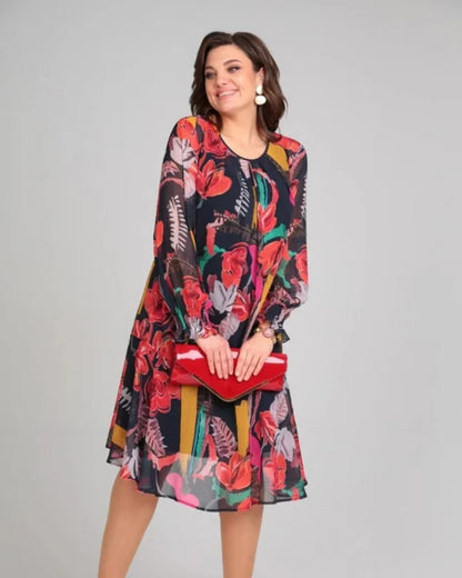 Fiorella | Elegante Abito Floreale