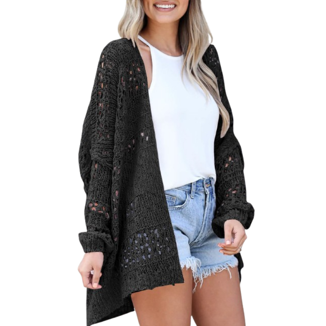 Carla | Cardigan Estivo Boho Leggero e Ampio