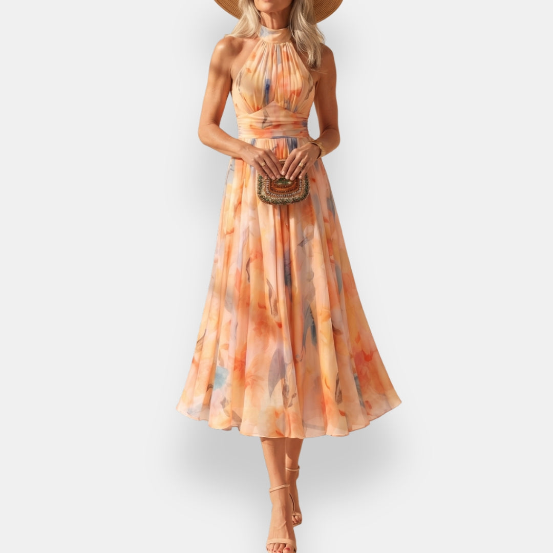 Cesarina | Abito Midi Floreale