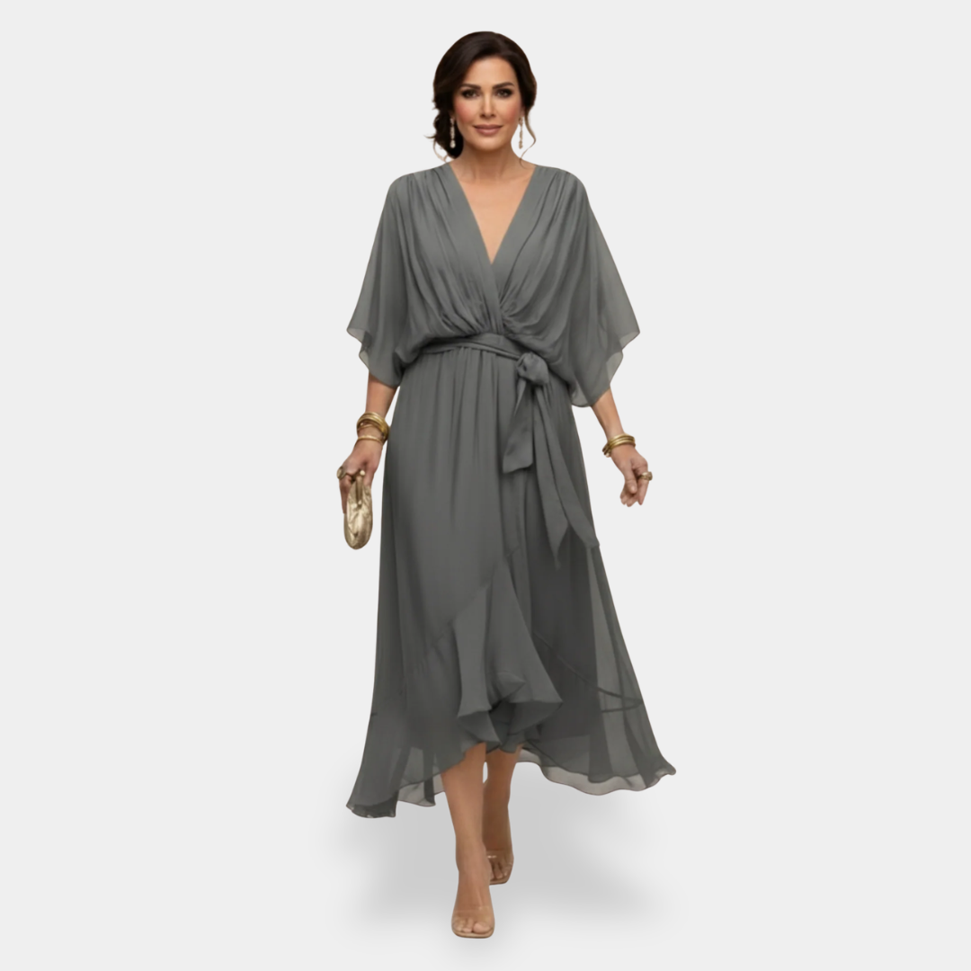 Emanuela | Abito Maxi con Scollo a V