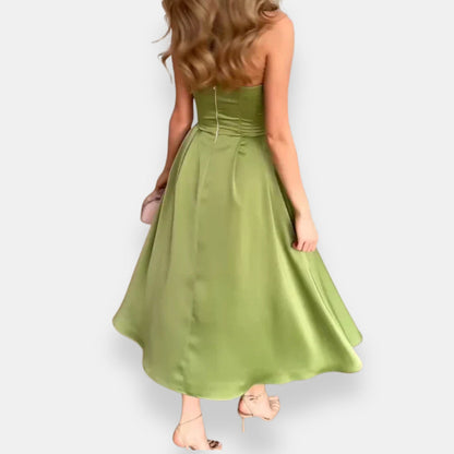 Brunella | Abito Midi a Fascia