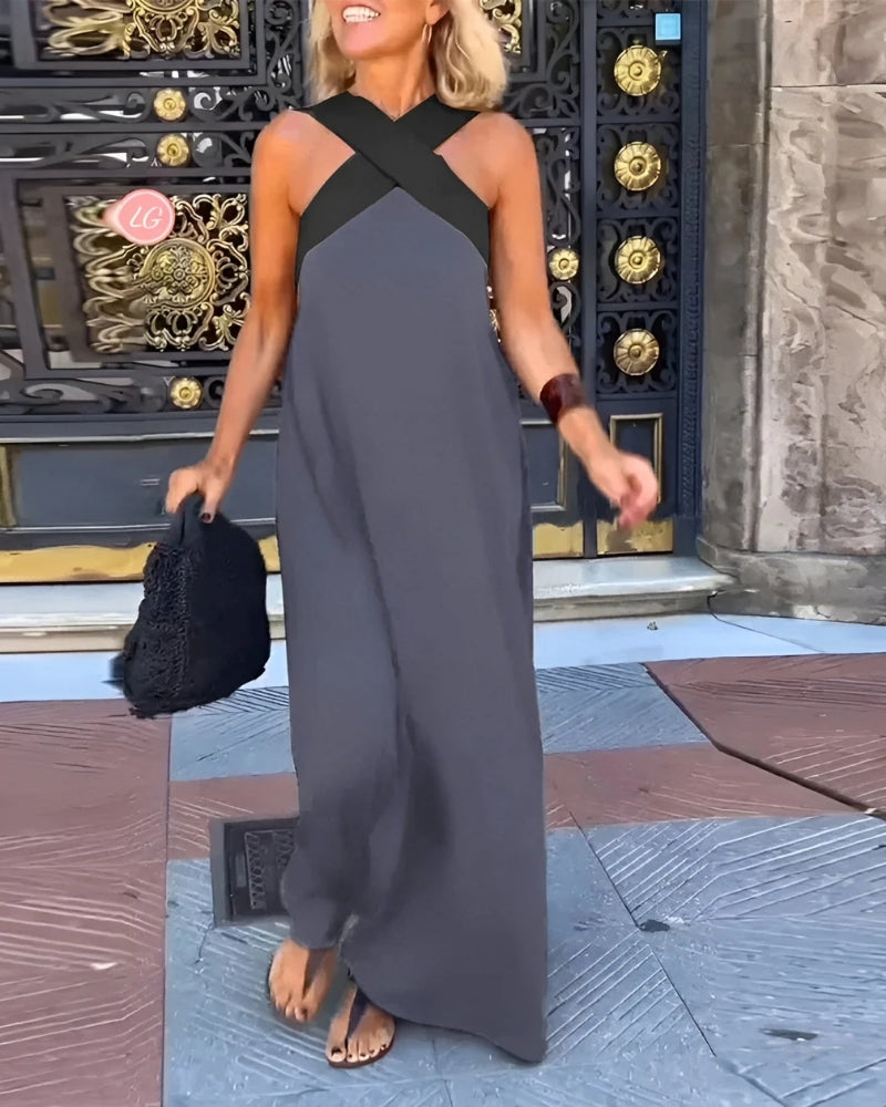 Valentina | Abito Elegante con Taglio Incrociato