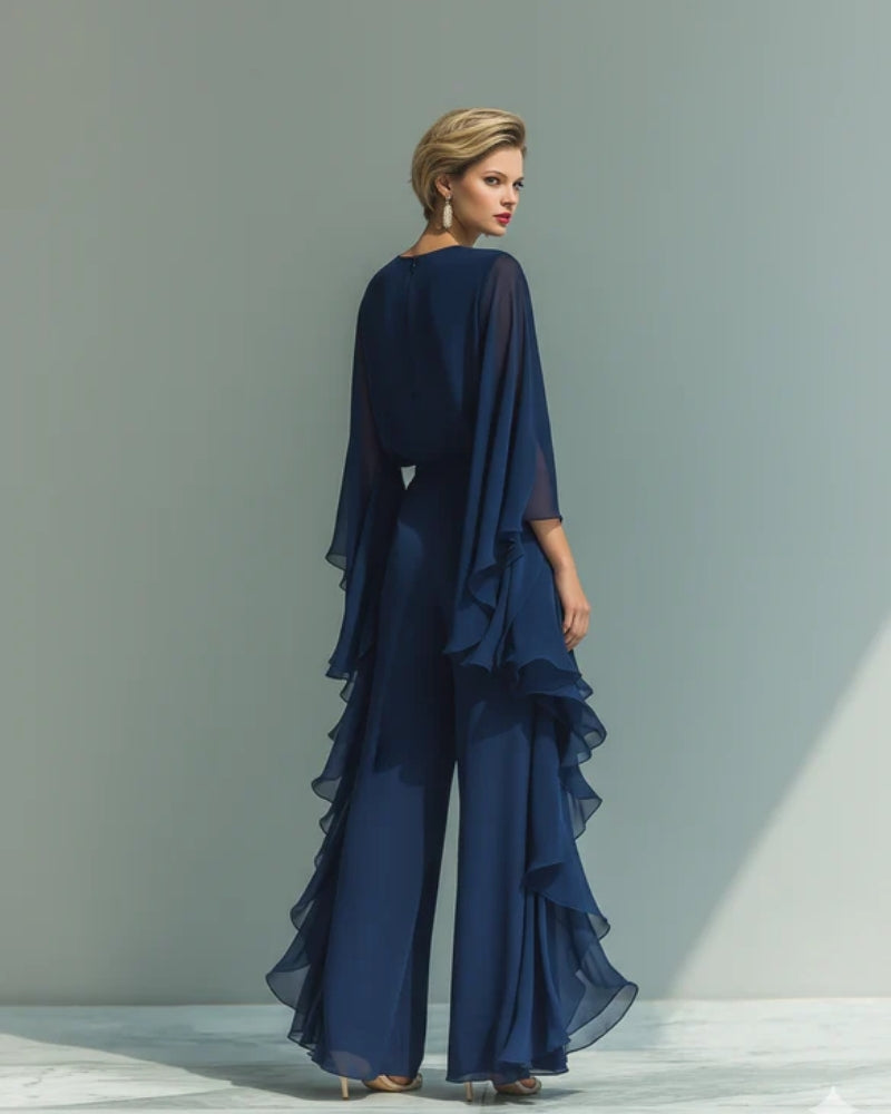 Daniela | Completo Elegante con Top Fluido e Pantaloni a Gamba Dritta